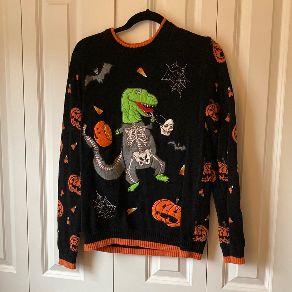 Dinosaur Halloween Sweater